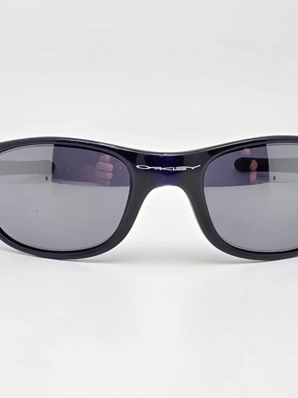 Oakley 03-123 Fives Gen 1.0 Dark Crystal Blue Frame Black Iridium Sunglasses